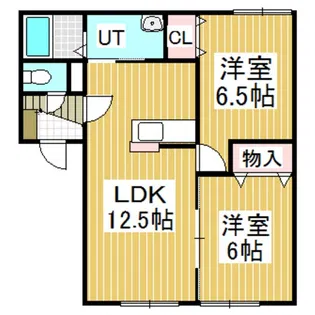 グランドソレイユ【1階】の間取り