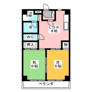 メゾンドフォーレ【2階】の間取り
