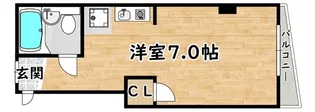 佃マンション【1階】の間取り