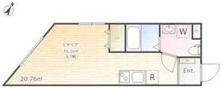 Gloria旗の台【5階】の間取り