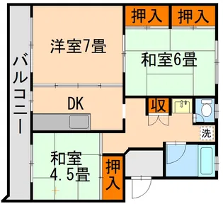 大内田ビルNo3【1階】の間取り