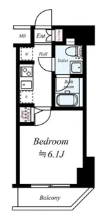 東京都江東区枝川1【マンション】の間取り