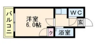 ベリエ井尻【2階】の間取り