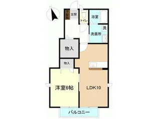 ドレミファ荘II【1階】の間取り