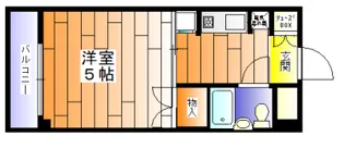 1Kの間取り画像