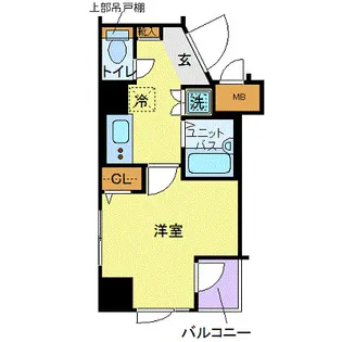 フォルトゥナ文京後楽園【10階】の間取り