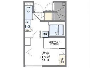 レオパレスIto【1階】の間取り