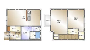 セラヴィの間取り