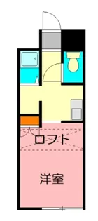 プチメゾン蛍【2階】の間取り