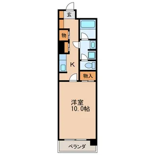 メゾンドール上泉【2階】の間取り