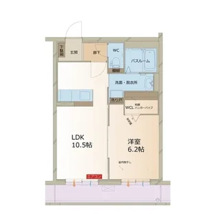 オーベル【3階】の間取り