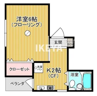 新城ビル【3階】の間取り
