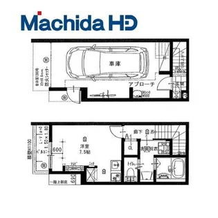 大阪府堺市東区日置荘西町7【一戸建】の間取り