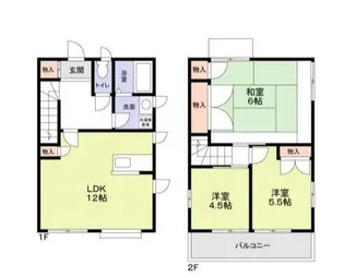 神奈川県横浜市戸塚区原宿1【一戸建】の間取り
