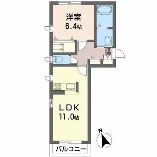 K&Y【2階】の間取り