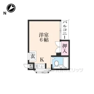 枚方パークアイランド125【3階】の間取り