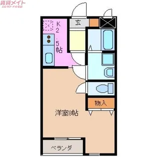 コパン・ド・サルテ【1階】の間取り