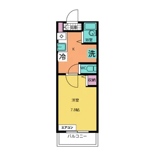 センチュリーヒガシノ【1階】の間取り