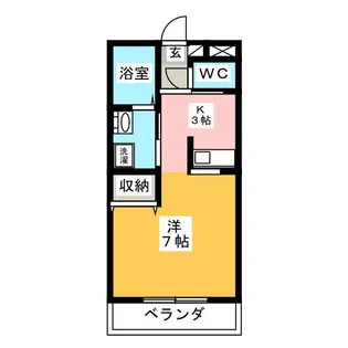 リジエール21【3階】の間取り