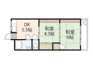 第一住田ビル【1階】の間取り