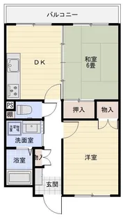 MANSIONすみれ【2階】の間取り