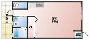 第2ハイツフジ【1階】の間取り