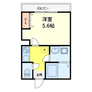 未来館南浦和【3階】の間取り
