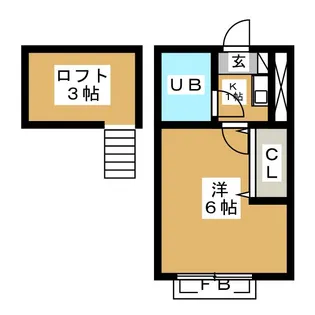 Maison Kitsukawa【2階】の間取り