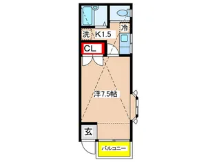 エスポワ-ル・日吉【2階】の間取り