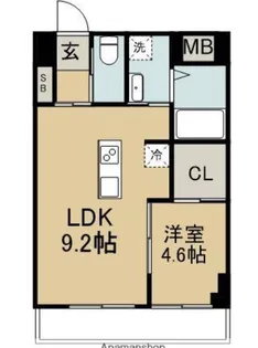 Growth Ehira【4階】の間取り