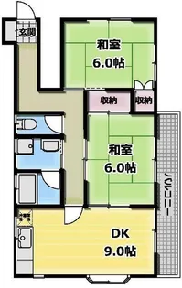 久喜東5丁目戸建【2階】の間取り