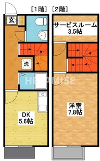 長崎県長崎市小浦町【一戸建】の間取り