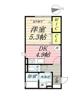 D room Luxury 2nd【2階】の間取り