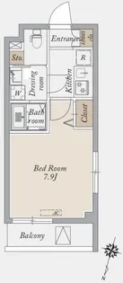 アーバンパーク王子【1階】の間取り