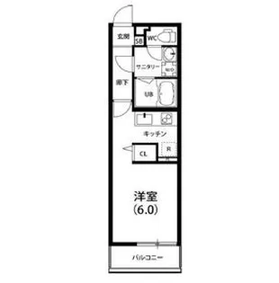 リブリ・Tsurugamine【1階】の間取り
