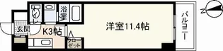 シャルマン財官I【2階】の間取り
