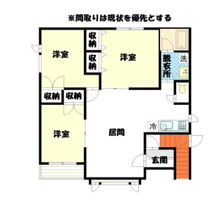 EAST8.1【2階】の間取り