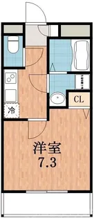 大阪府大阪市天王寺区寺田町1【マンション】の間取り