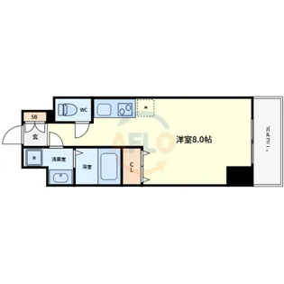 ルミノーサ堺【6階】の間取り