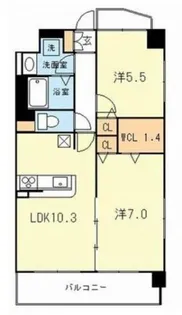 Kourt K11【2階】の間取り