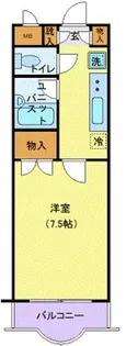 CITY SPIRE仙台【4階】の間取り