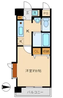 エレカーサ【5階】の間取り