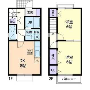 YKホーム IIの間取り