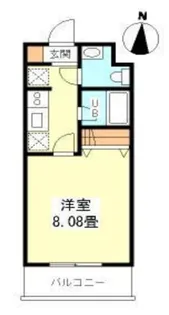 コンフォート西早稲田【1階】の間取り