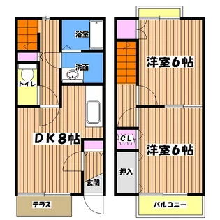 Sweets Villa A(スウィーツヴィラA)の間取り