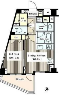 ルピナス用賀【2階】の間取り