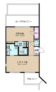 シースクエア【4階】の間取り