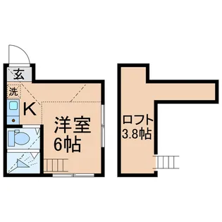 神奈川県横浜市保土ヶ谷区岩井町【アパート】の間取り