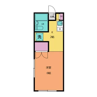 へーベルハイム【1階】の間取り