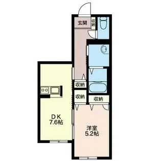 モダントゥール【3階】の間取り
